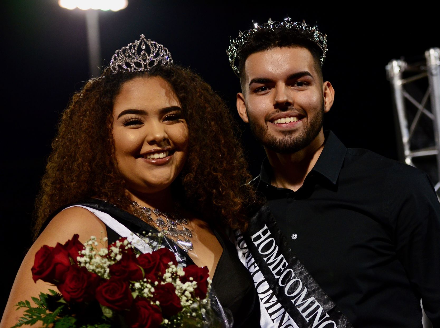 Homecoming queen and King